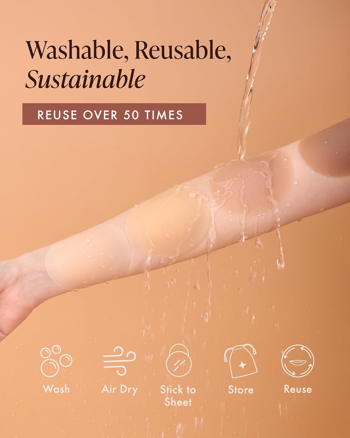 Bare Babe Reusable Waterproof Nipple Covers with Lift — image 6
