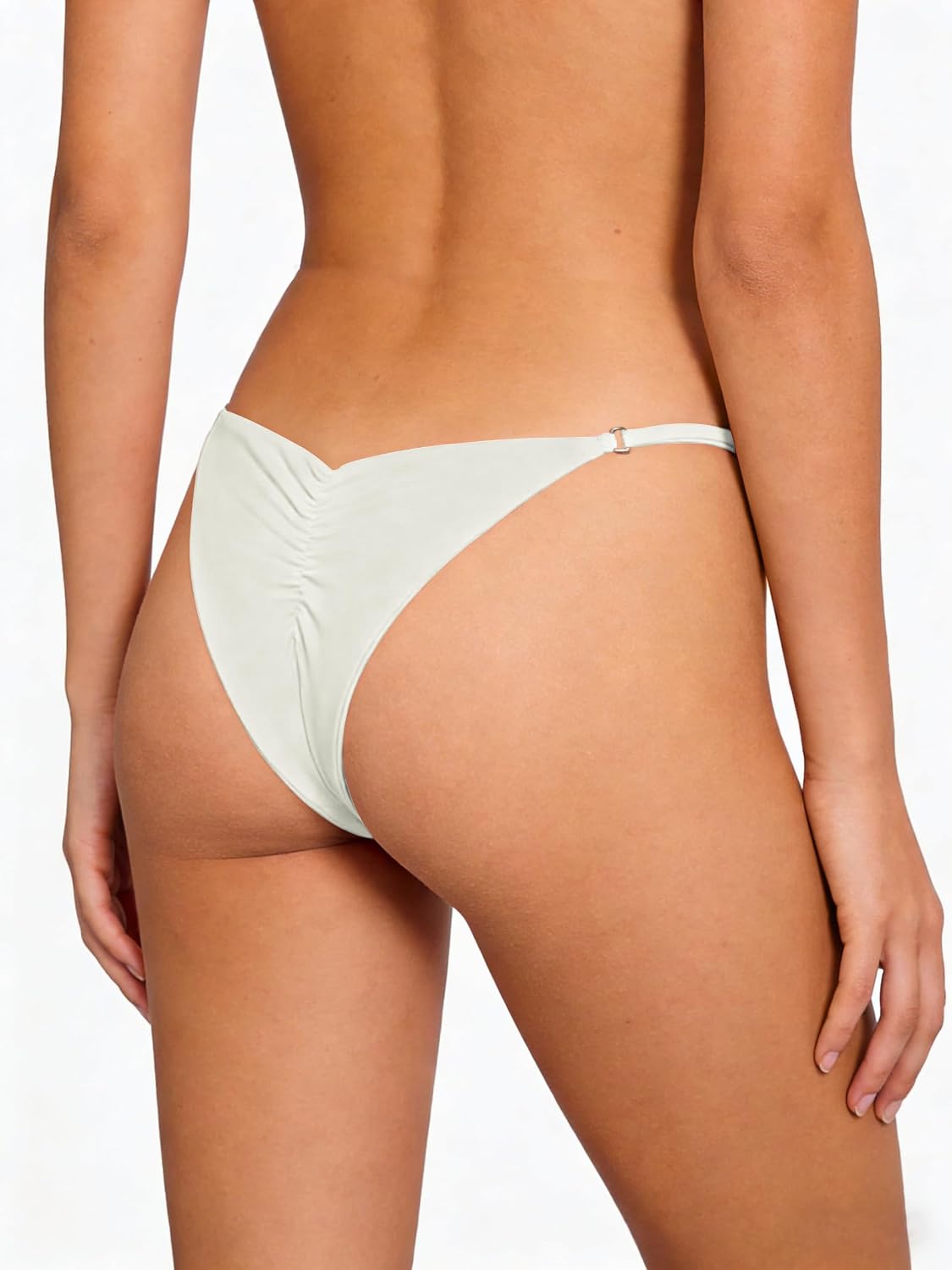 HYTENSUN Women's Low Rise Side Straps Bikini Bottom — image 9