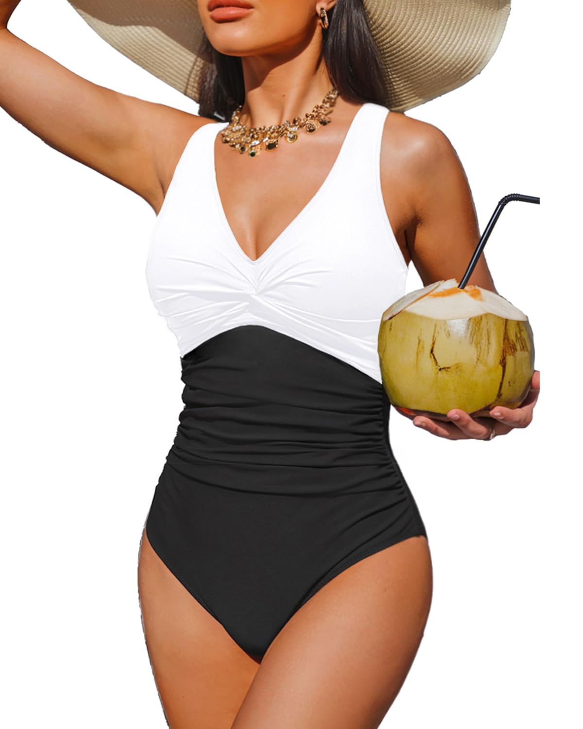 Holipick Tummy Control One Piece Swimsuit — image 11
