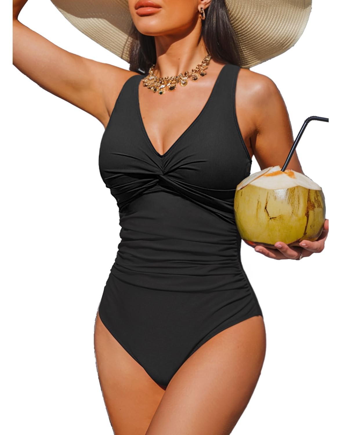 Holipick Tummy Control One Piece Swimsuit — image 12