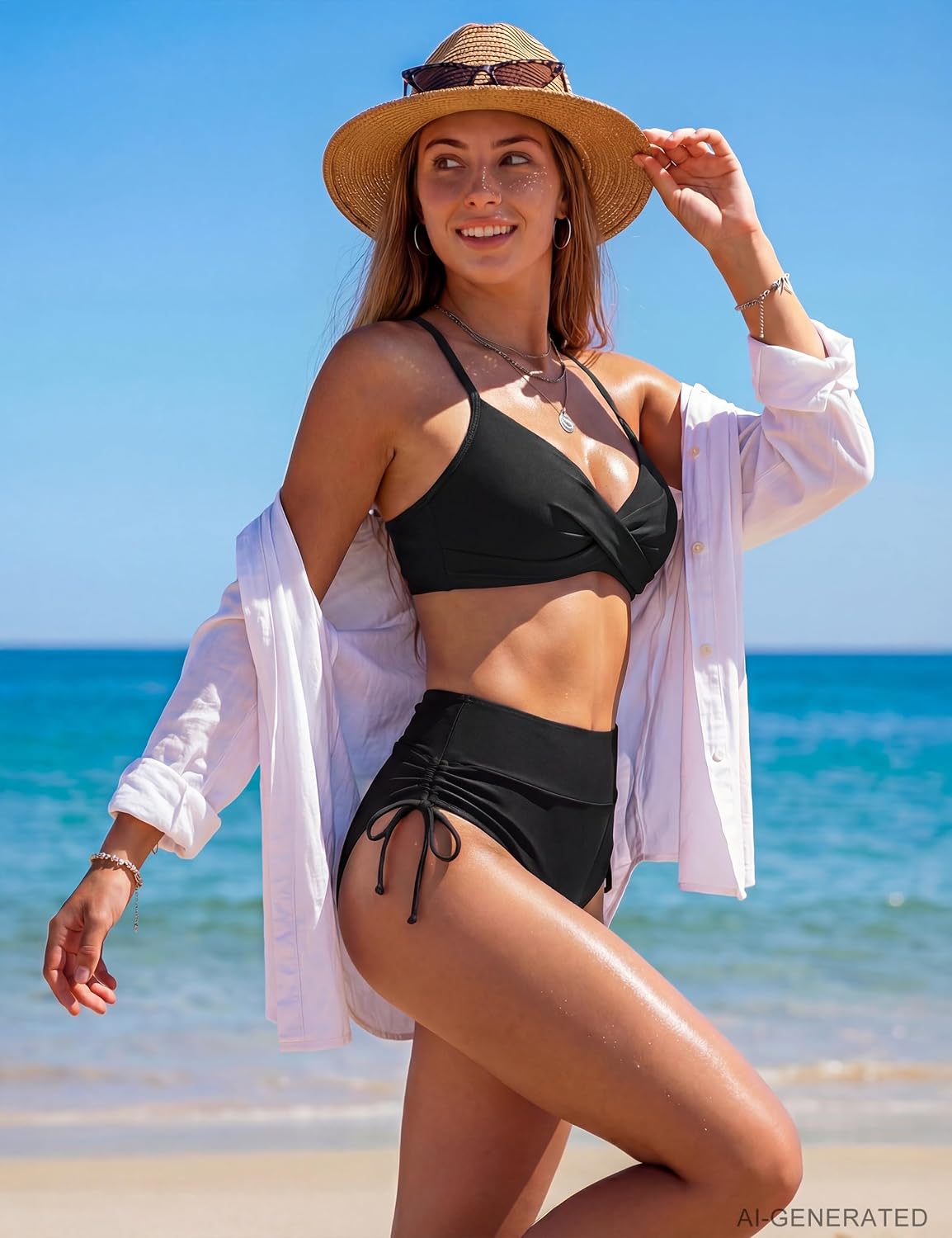 Blooming Jelly High Waisted Bikini Bottoms — image 7
