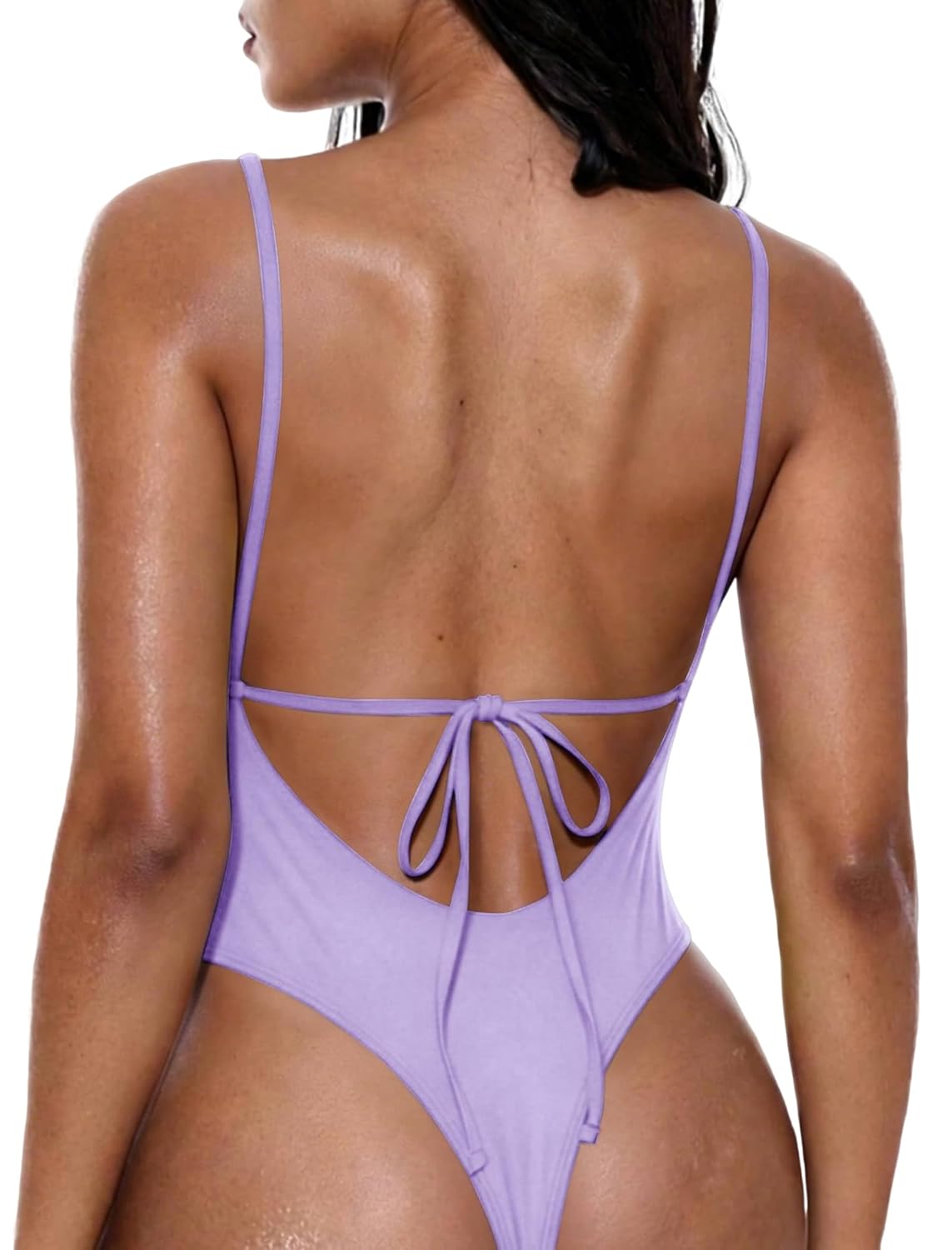 HYTENSUN Deep V High Cut Thong Swimsuit — image 8