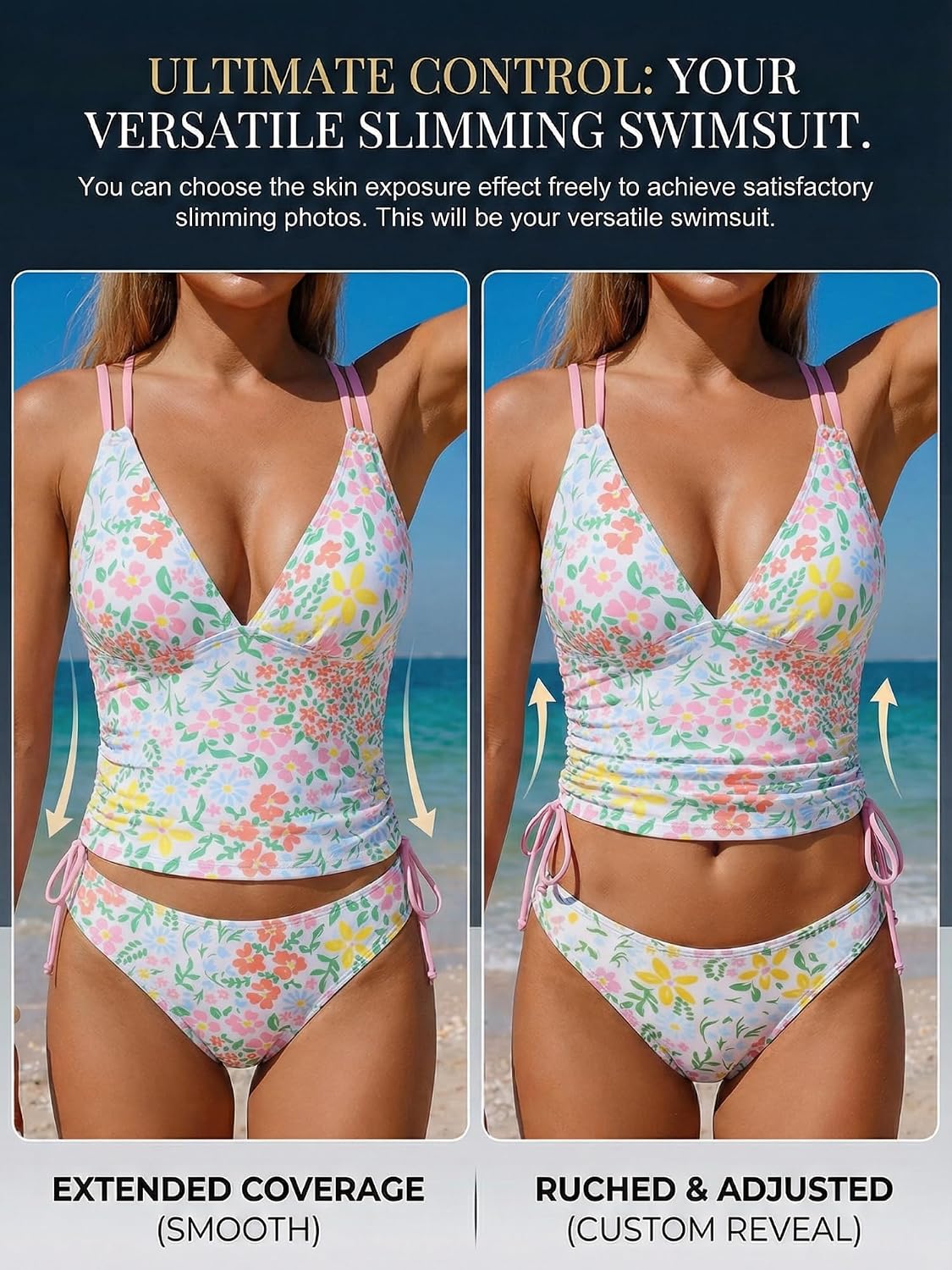 ZAFUL Two Piece Tankini with Tummy Control — image 4