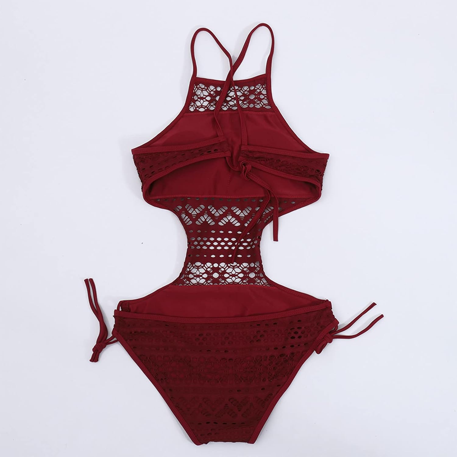 Crochet Lace Cutout Swimsuit for Women — image 8