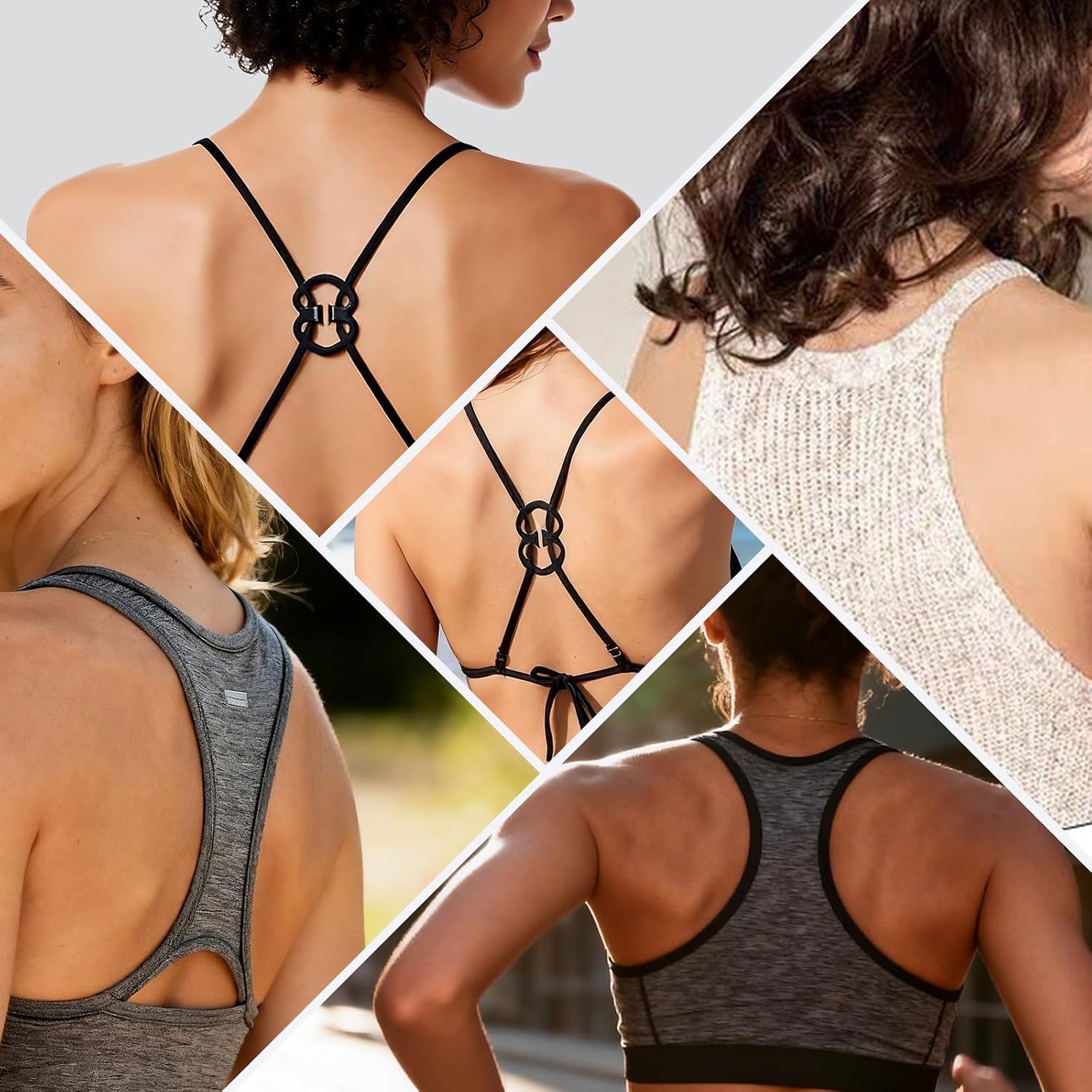 Clear Bra Straps with Clips for Any Outfit — image 4