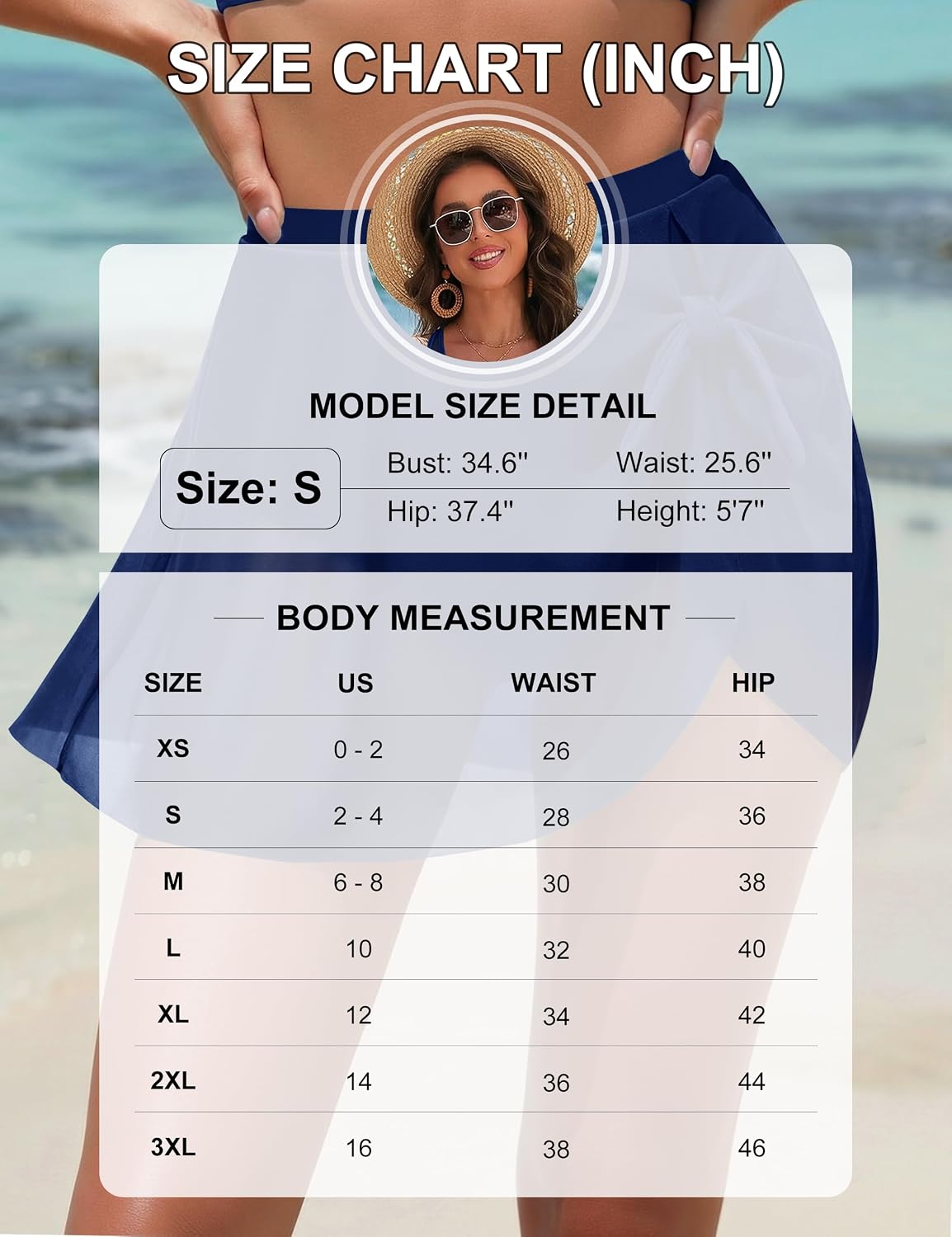 Blooming Jelly High Waisted Swim Skirt — image 6