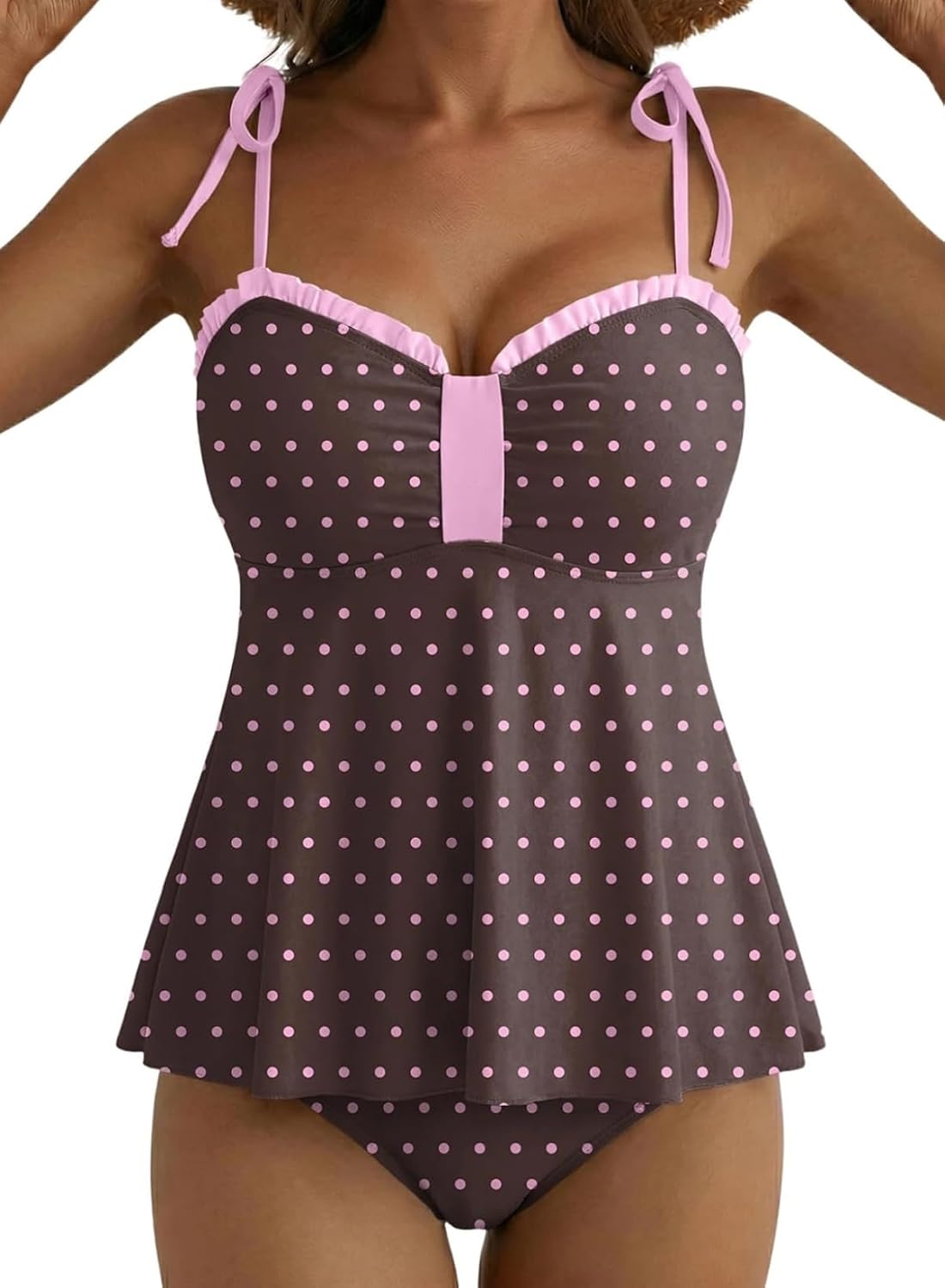 Aleumdr Two Piece Tankini Set with Ruffle — image 10