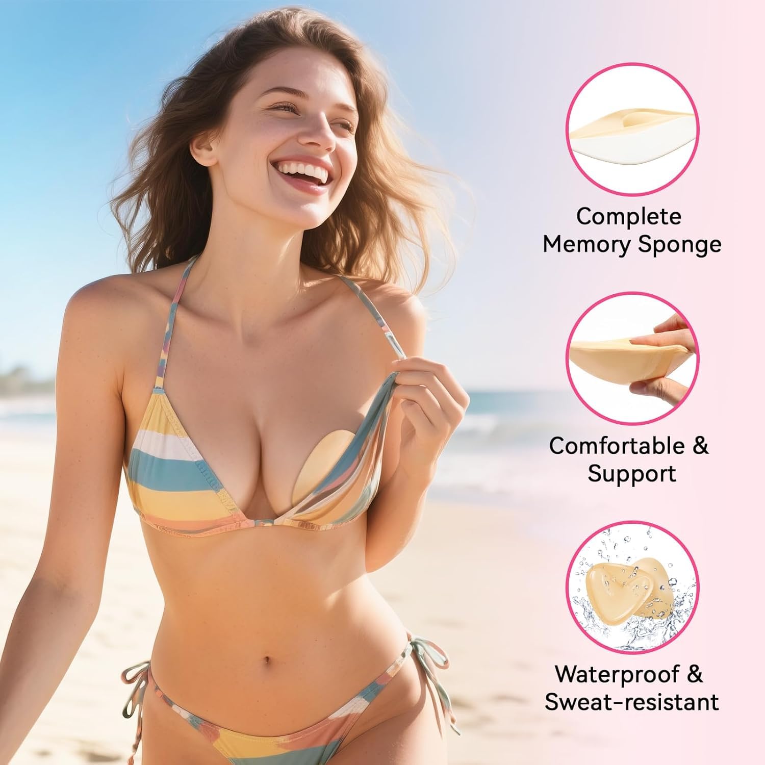 Dandelion Pact Double Sided Sticky Bra Inserts — image 2