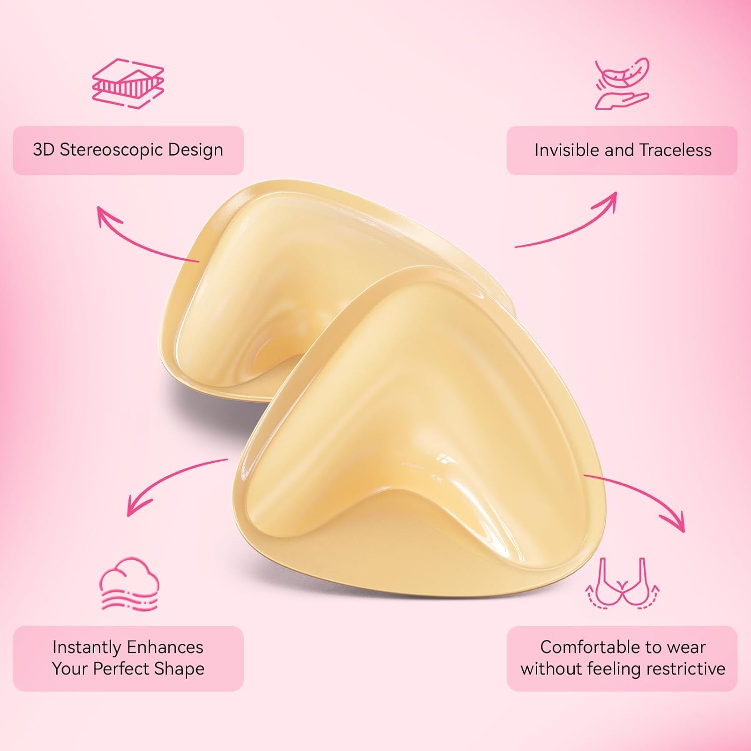 Dandelion Pact Double Sided Sticky Bra Inserts — image 5