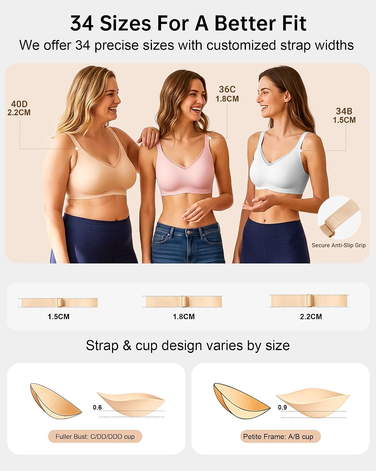 As Fairy Wireless Seamless Jelly Bra — image 5