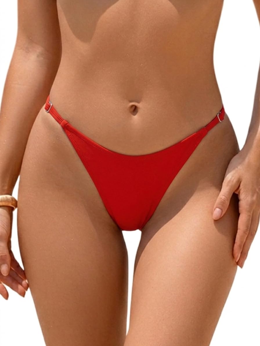 Bavace Women's Adjustable Thong Bikini Bottom — image 6