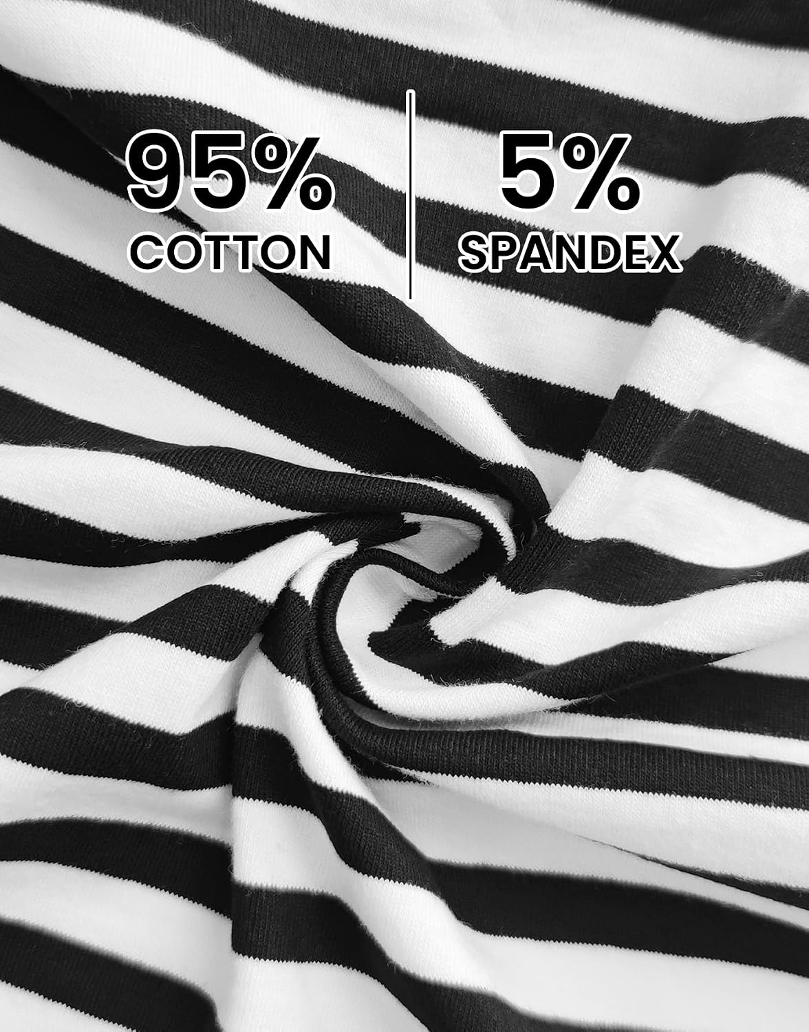 Murandick Striped Henley Crop Top — image 6