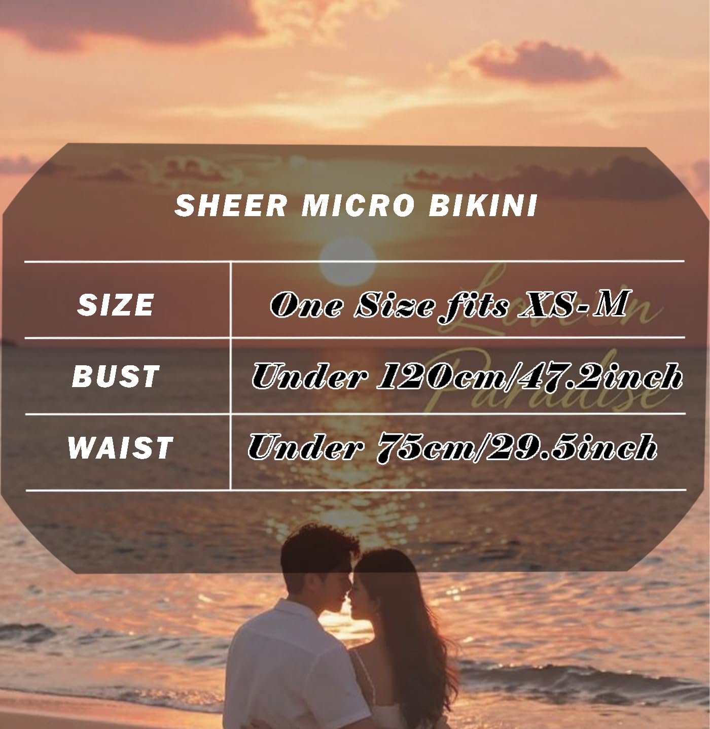 Aucute Extreme Micro One Piece Monokini — image 6