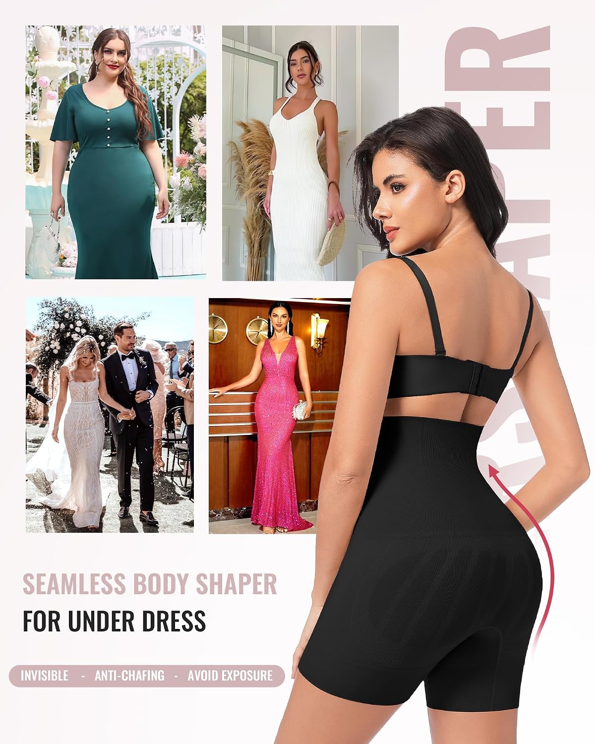 ForeverShaper High-Waisted Tummy Control Shapewear Shorts — image 5