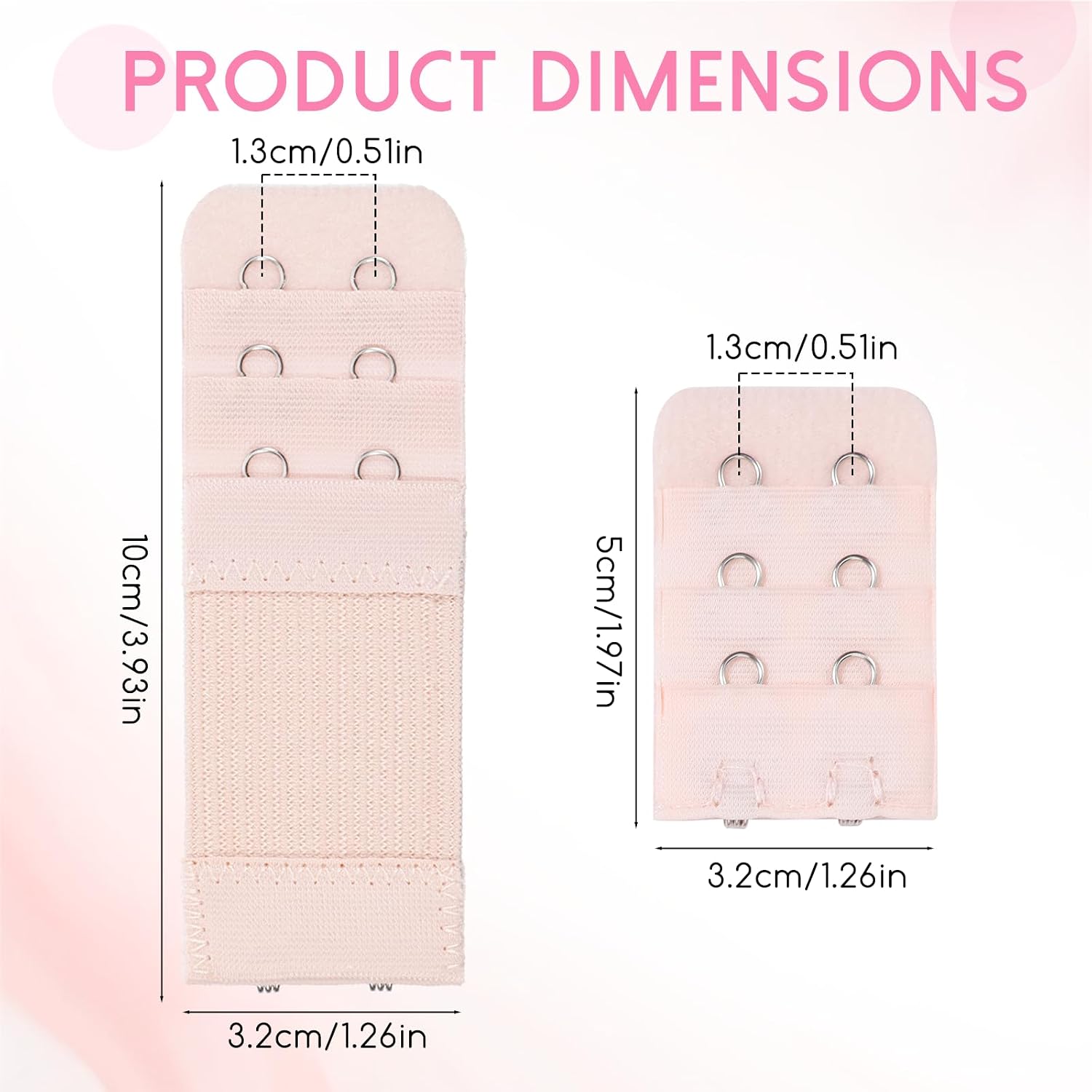 Zelphvt 2 Hook Bra Strap Extender — image 4