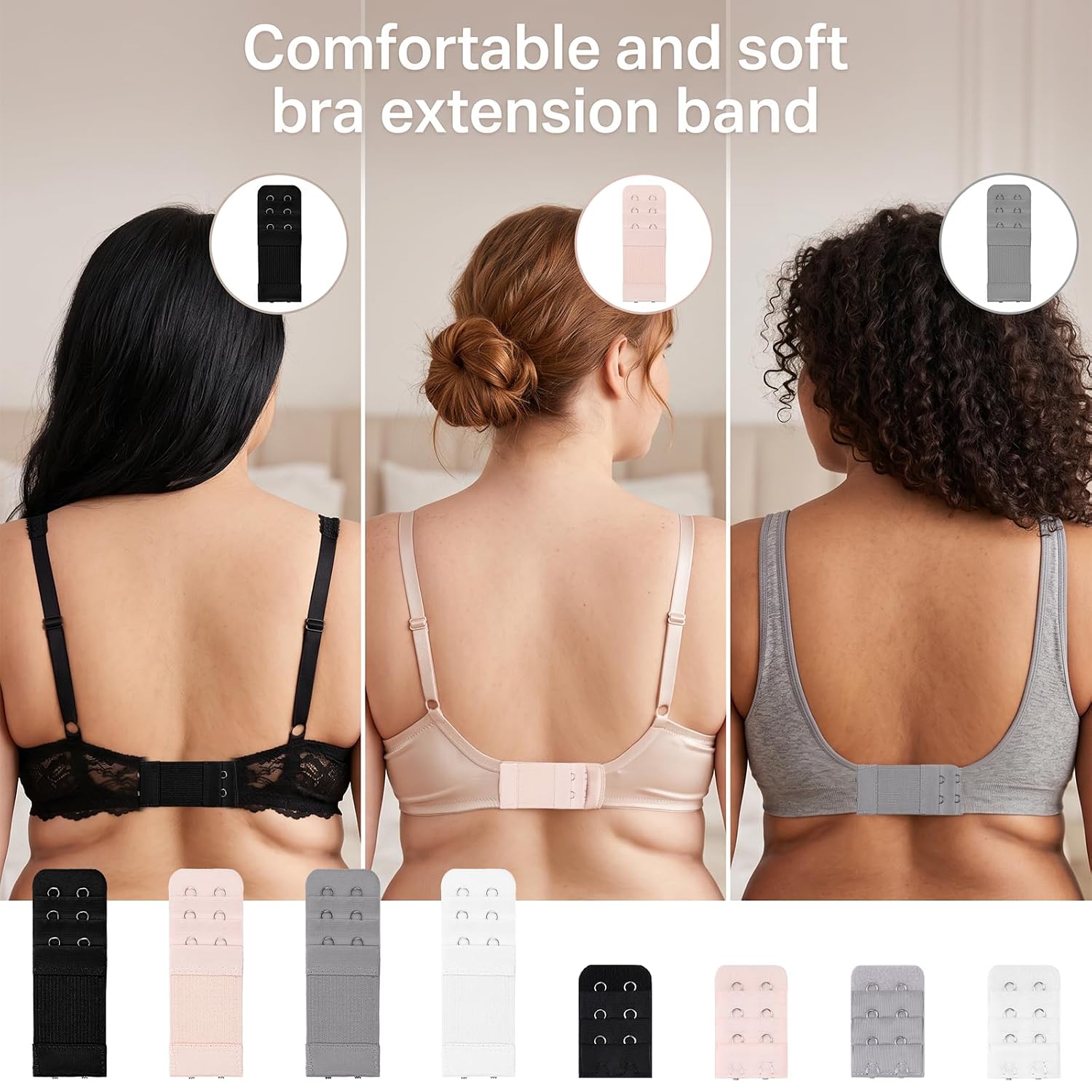 Zelphvt 2 Hook Bra Strap Extender — image 7