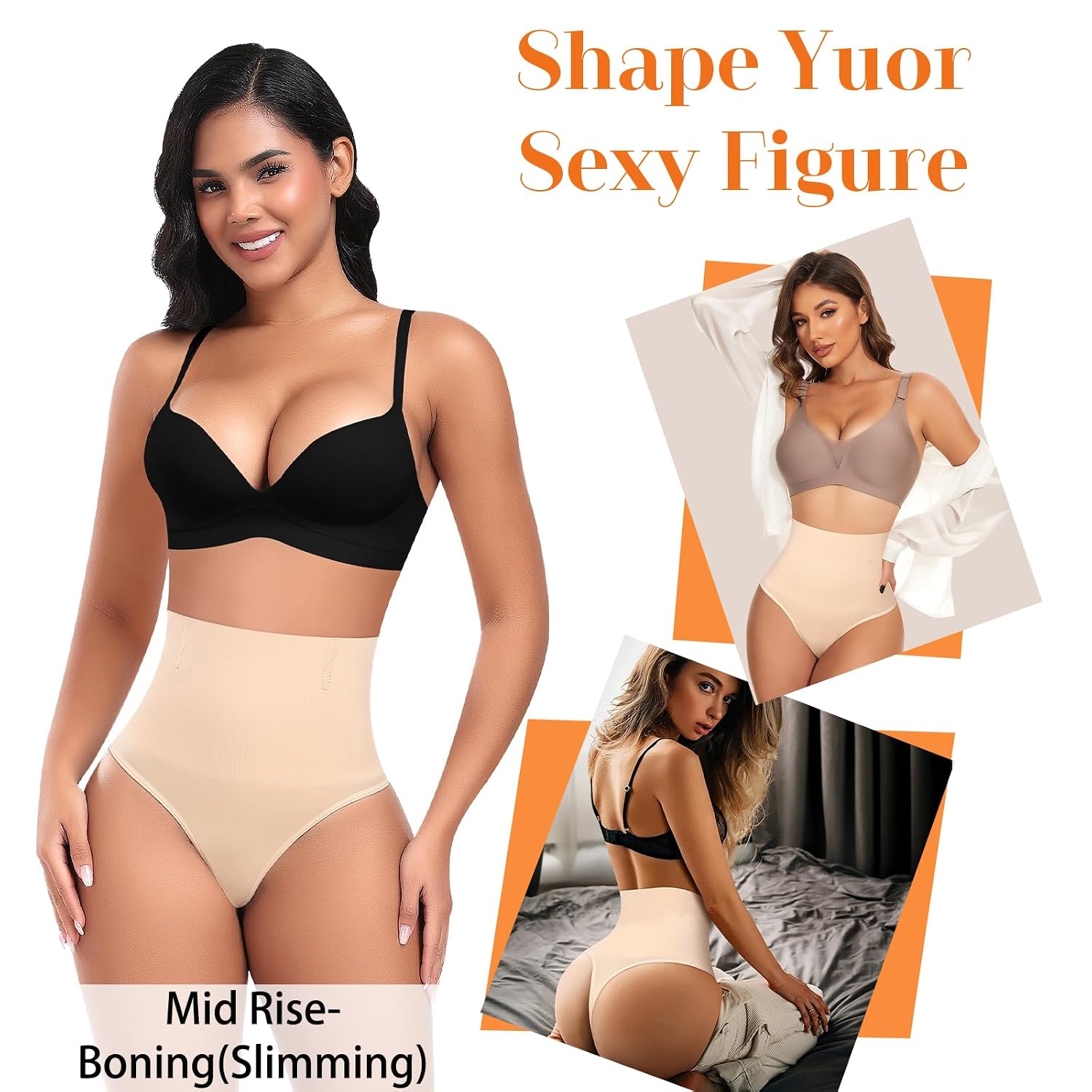 Werena High Waisted Tummy Control Thong Shapewear — image 5