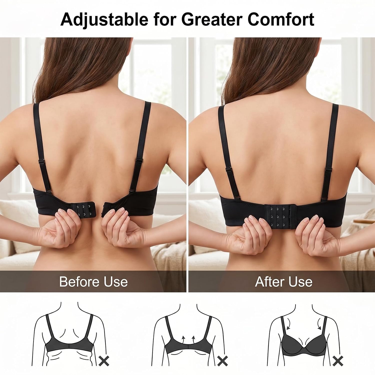 RAHHLIZS Bra Extender Multi Hook Set — image 4