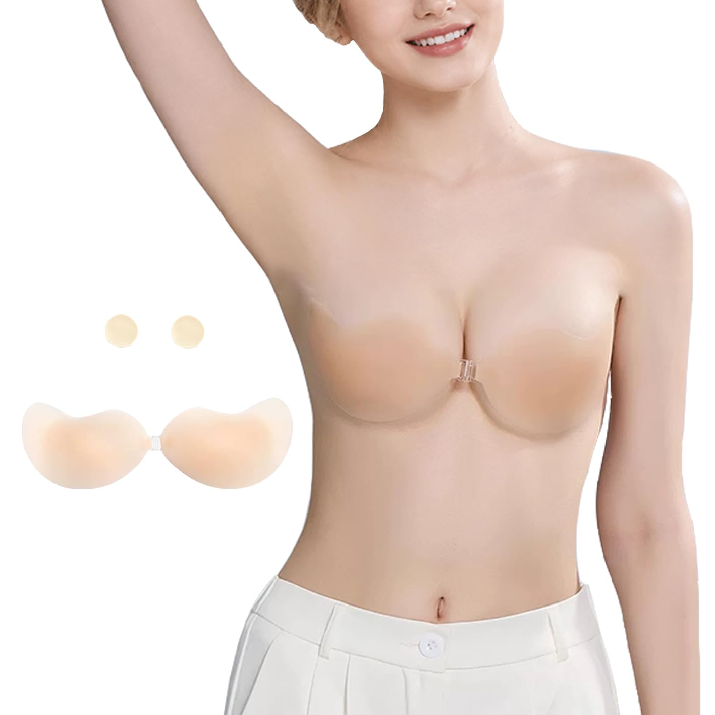 SecTender Reusable Cleavage-Enhancing Adhesive Bra