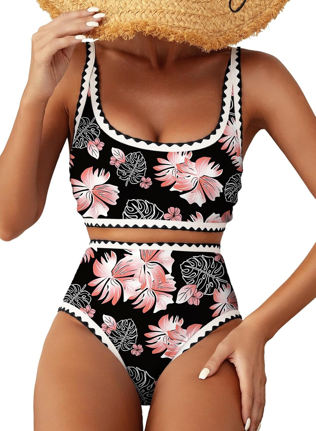Herseas High Waisted Floral Bikini Set — image 8