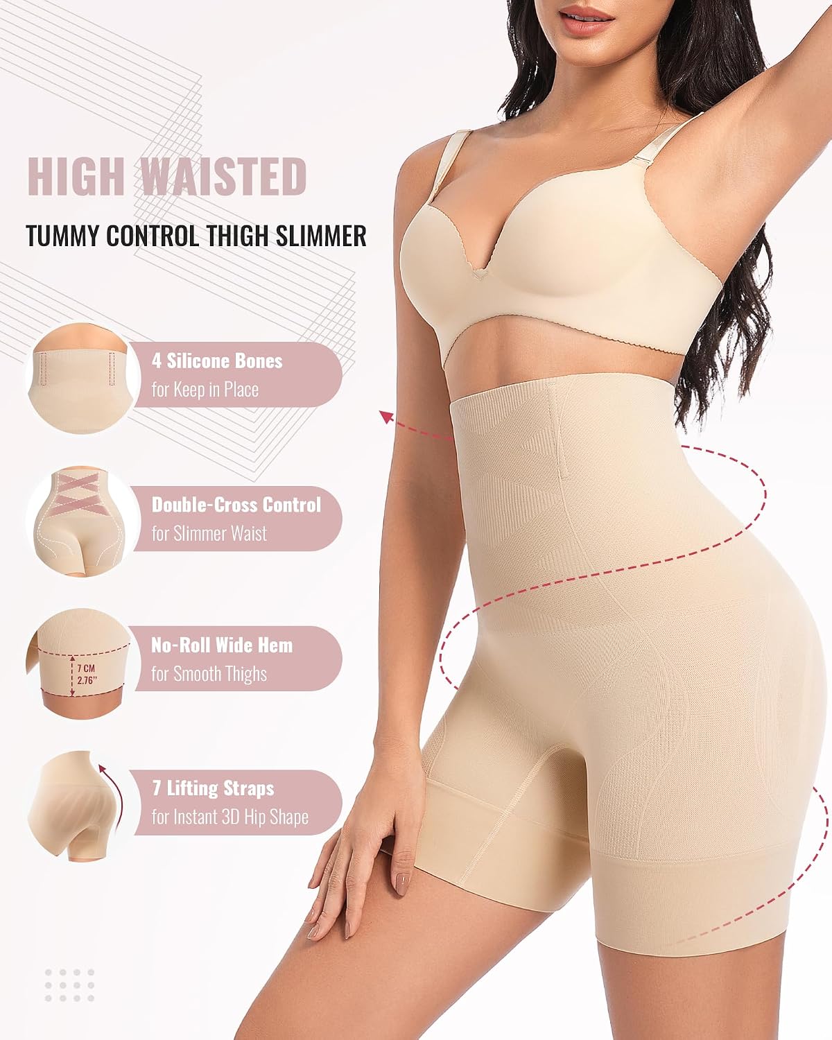 ForeverShaper Tummy Control Butt Lifting Shapewear — image 2