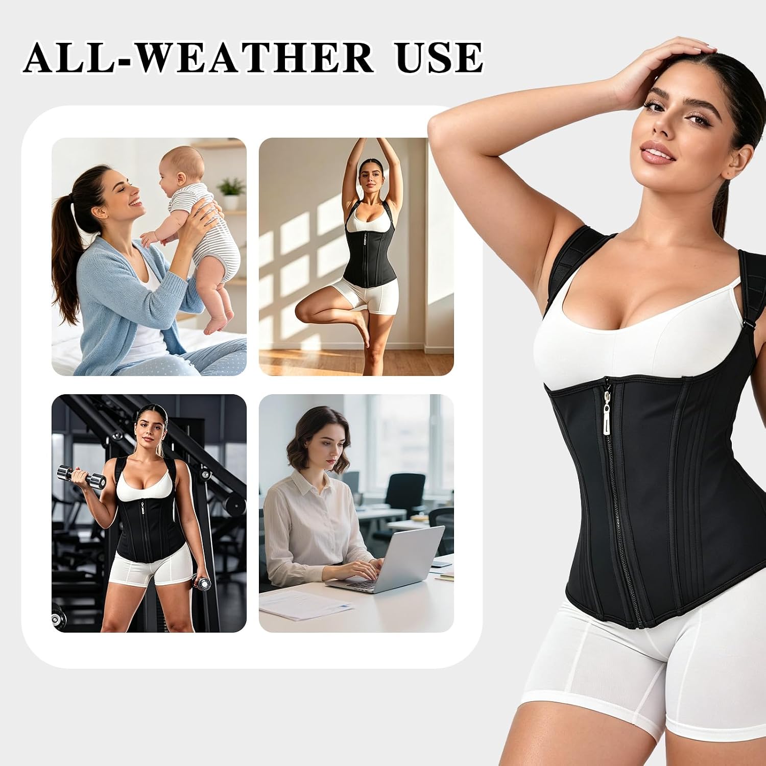 Lisacool Waist Trainer for Women Tummy Control — image 7
