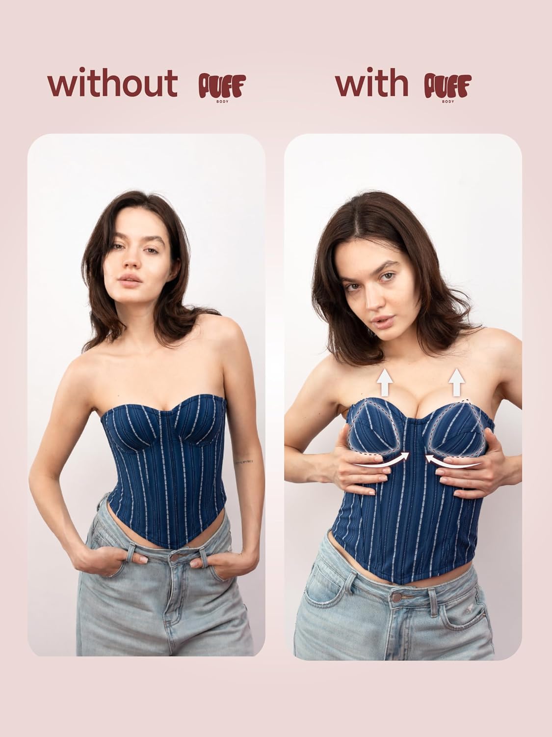 Double Sided Adhesive Bra Inserts by PUFF BODY — image 3