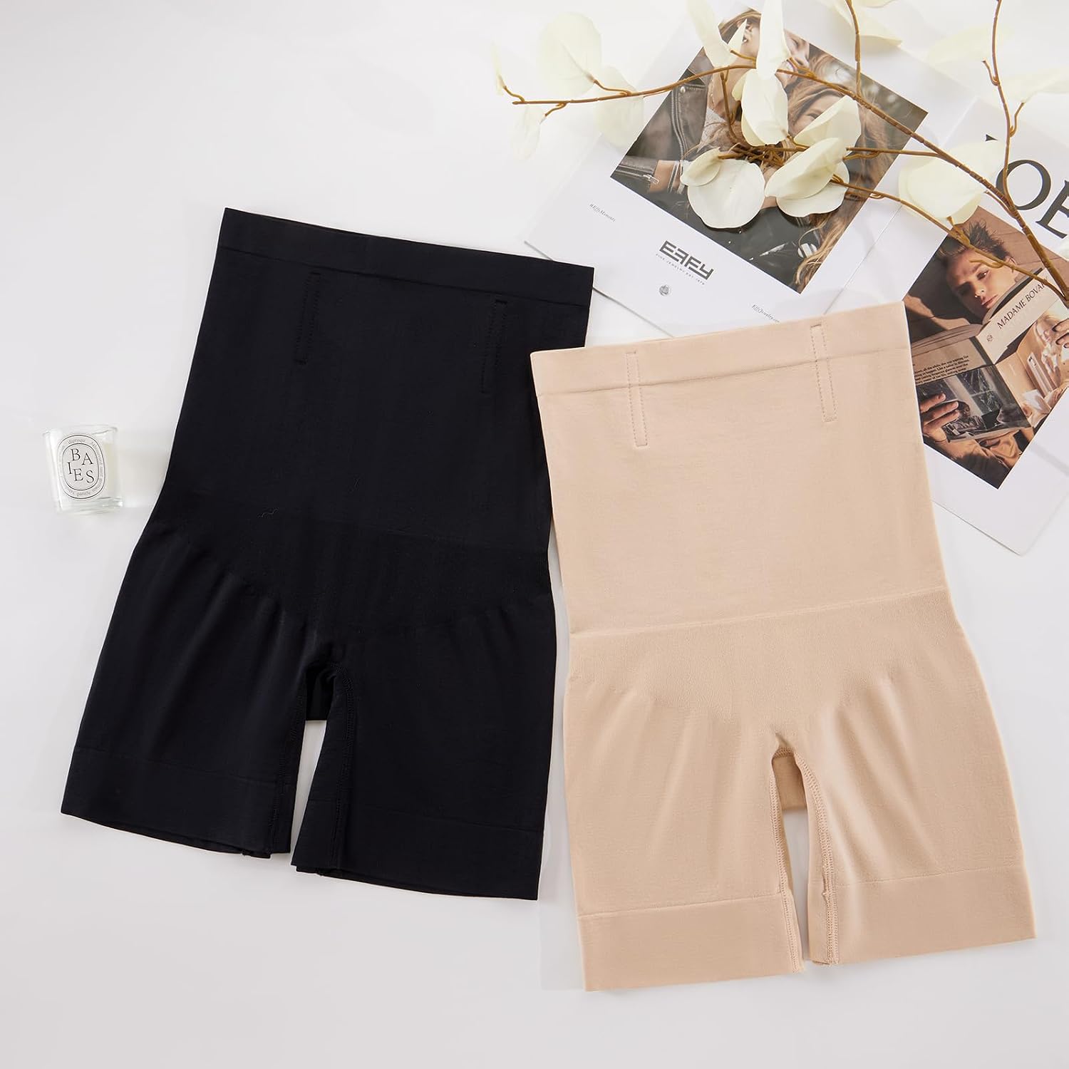 EssElegance High Waisted Shapewear Shorts — image 6