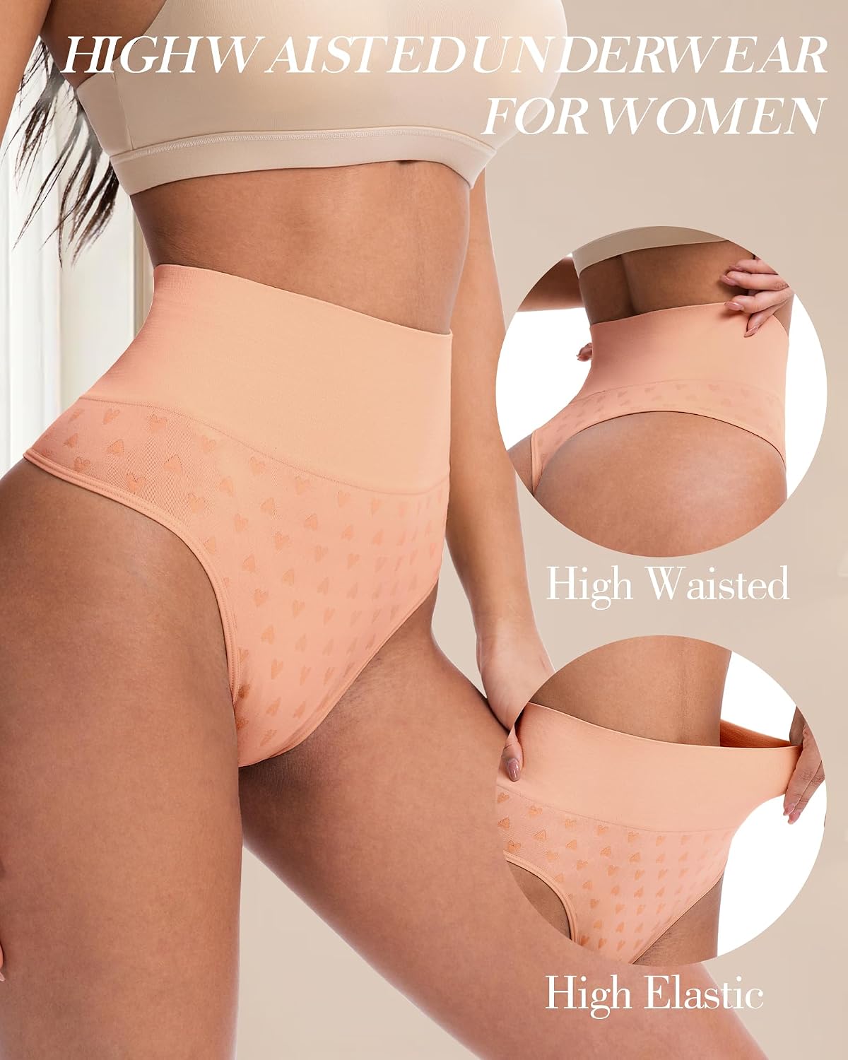 Scentitude High Waist Tummy Control Thong Shapewear — image 3