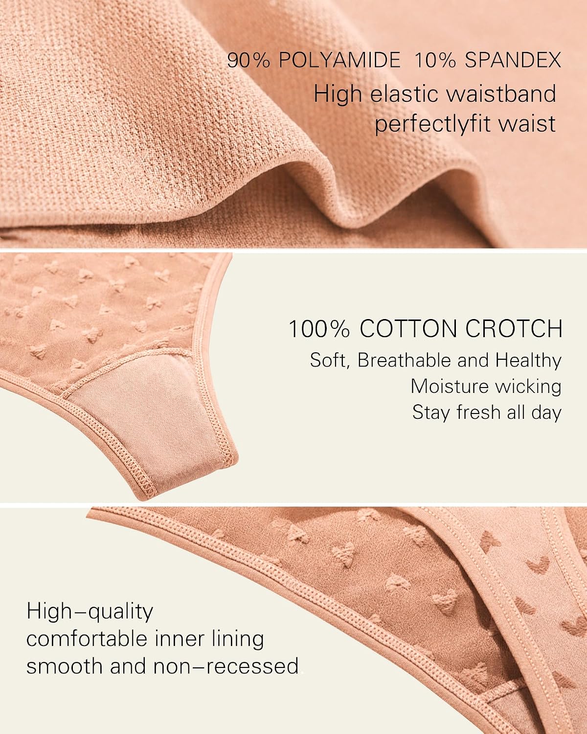 Scentitude High Waist Tummy Control Thong Shapewear — image 5