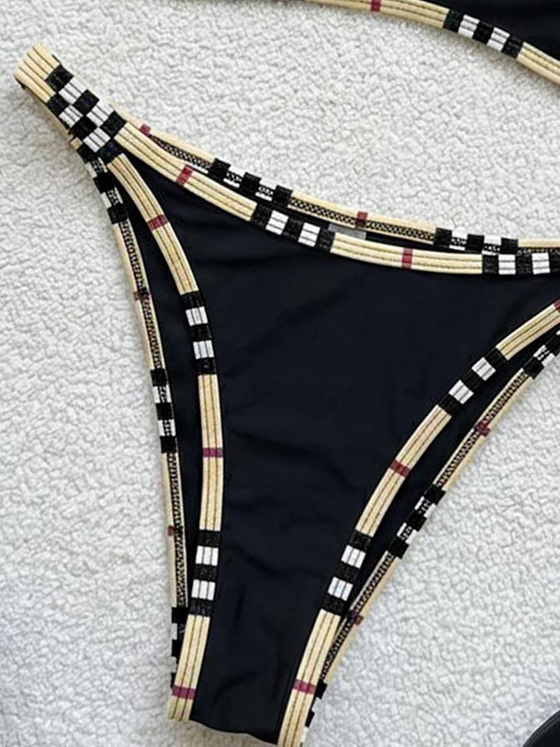 Palmipeta Women's High Cut Cheeky Bikini Set — image 7