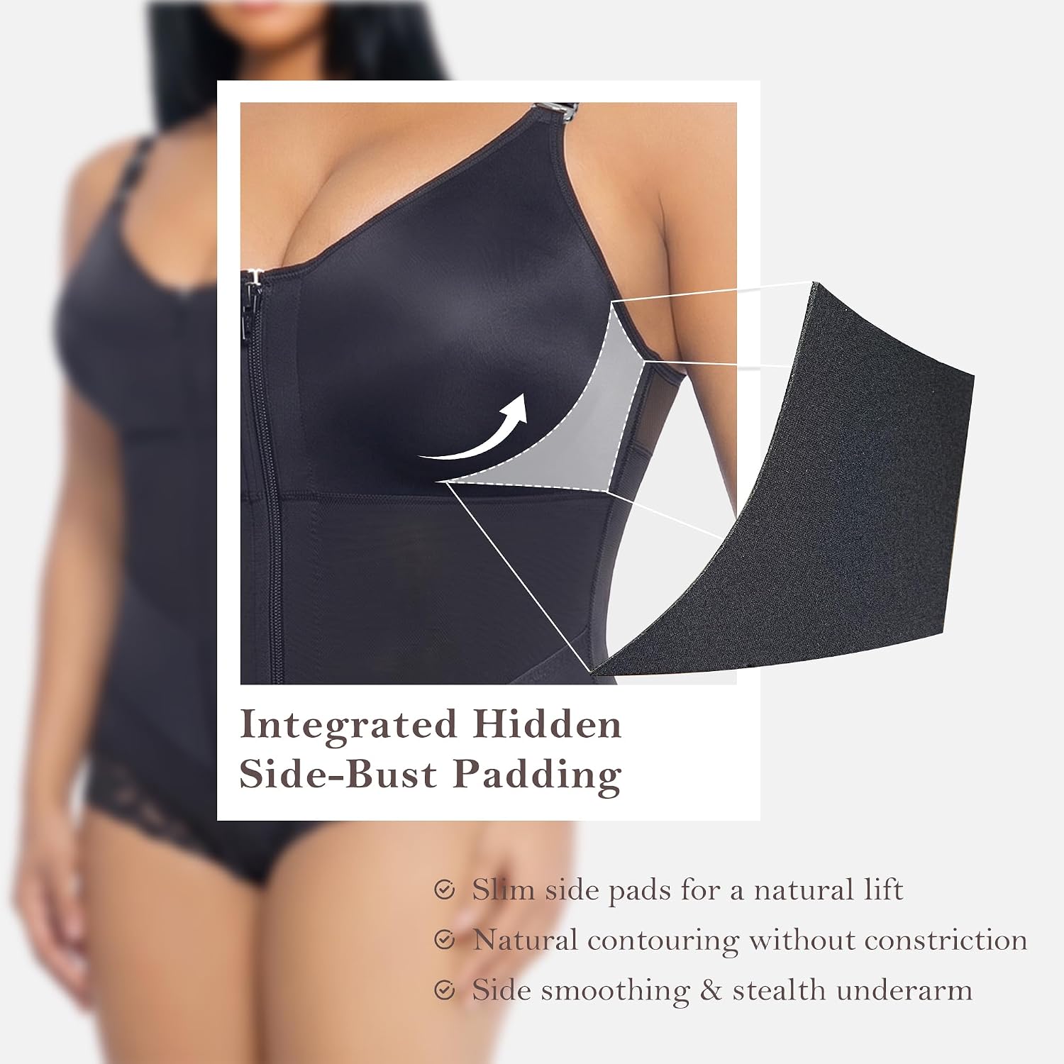 YIANNA V-Shaped Faja Body Shaper for Women — image 3