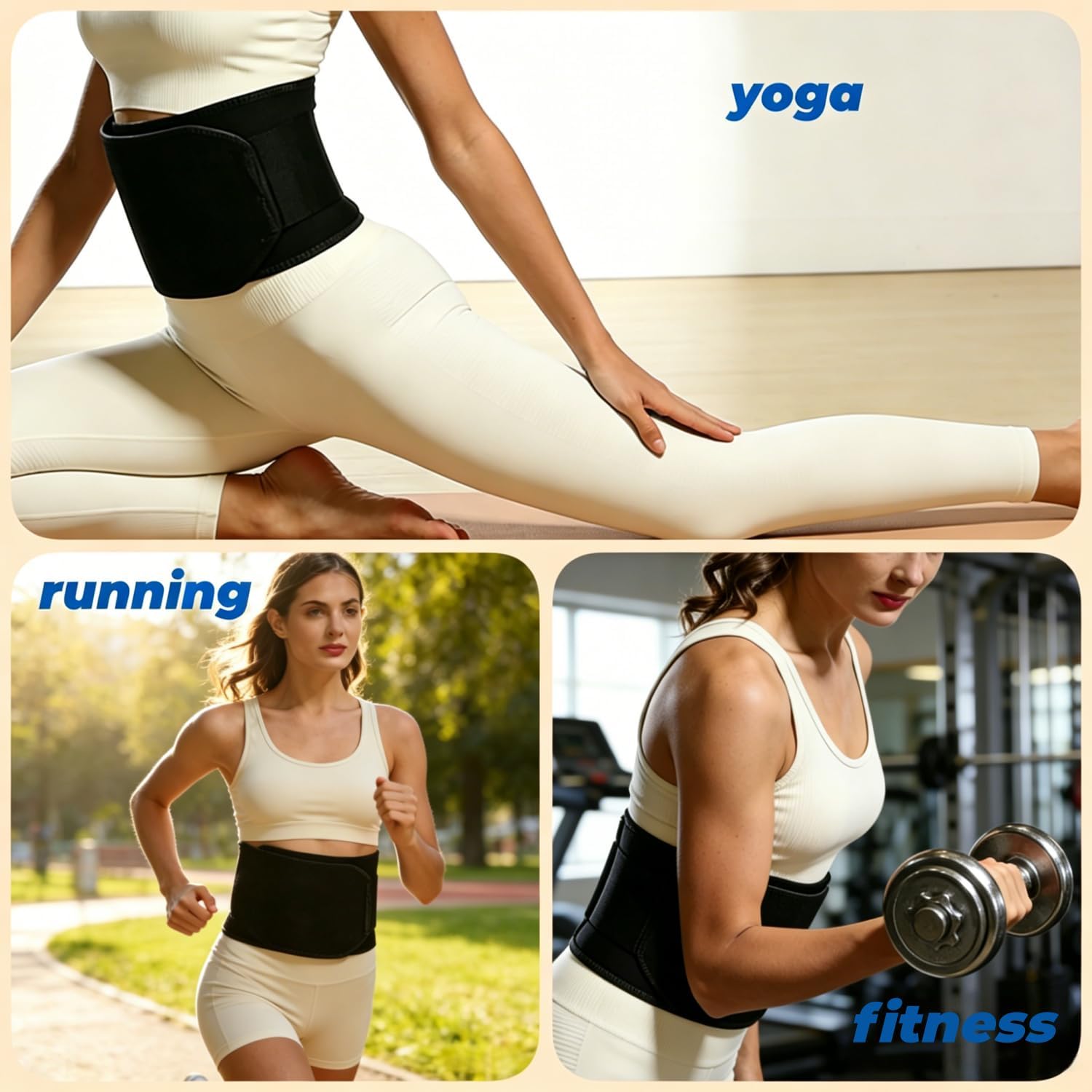 LIUZHOUF Women's Sweat-Wicking Waist Shaper Belt — image 9
