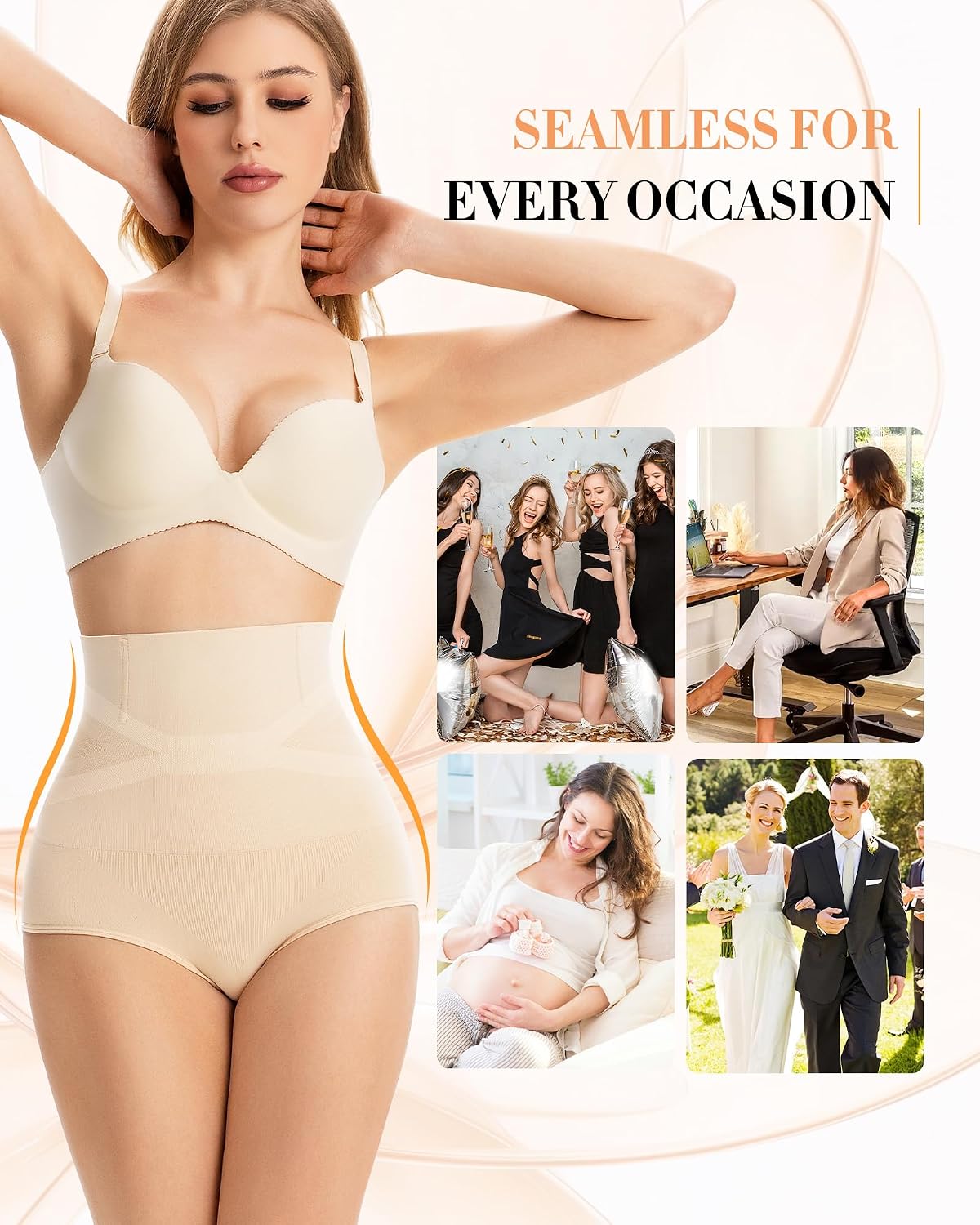 Everyday Shapewear Tummy Control High Waist Panties — image 5