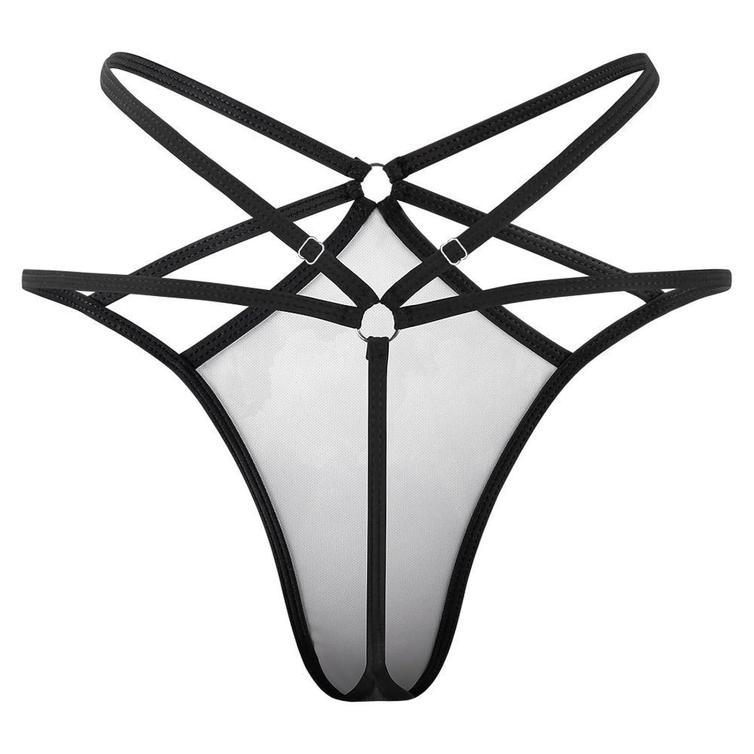 MUSM Women's Breathable T-Back G-String Thong — image 5