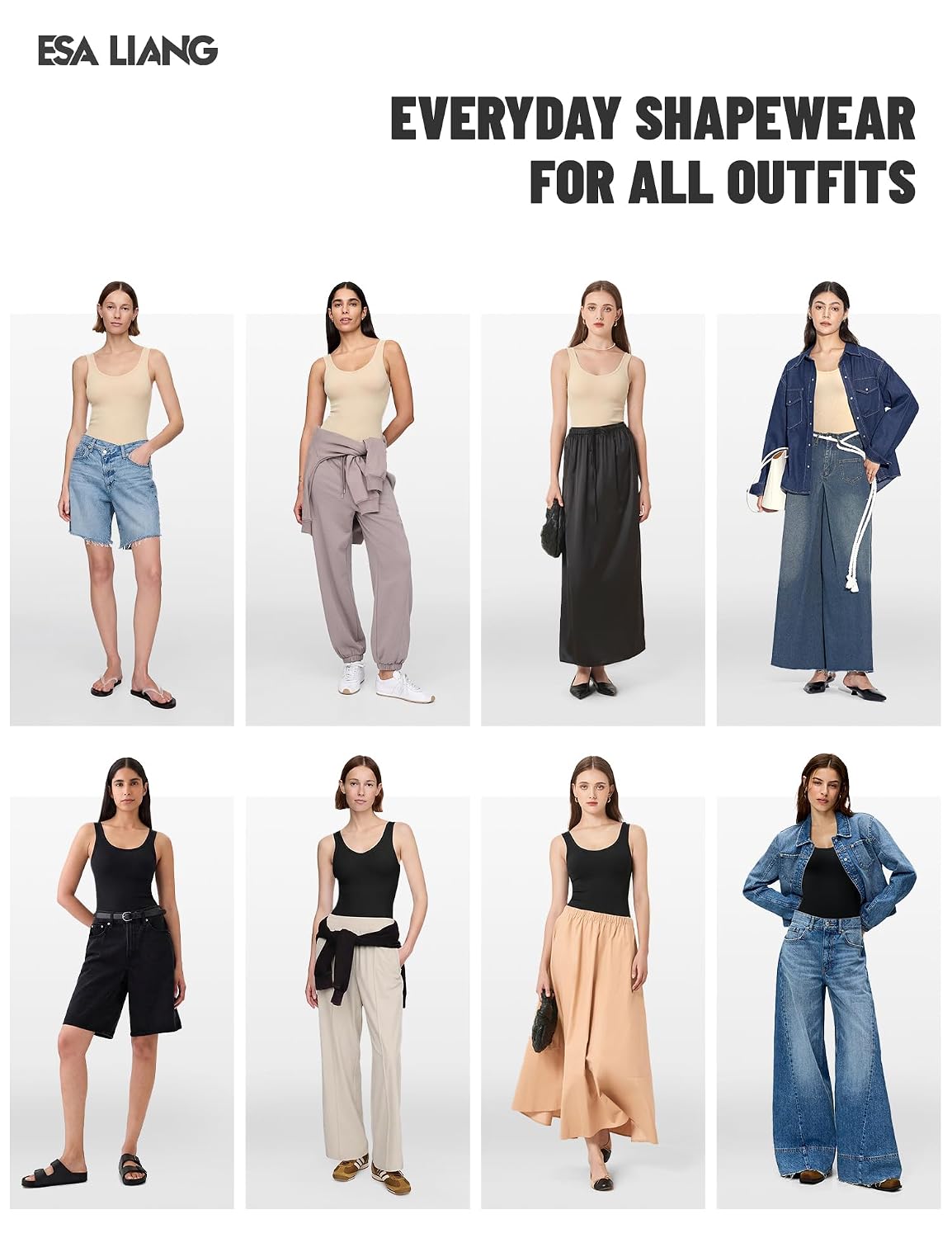 Esa Liang Backless Tummy Control Shapewear Tank — image 5