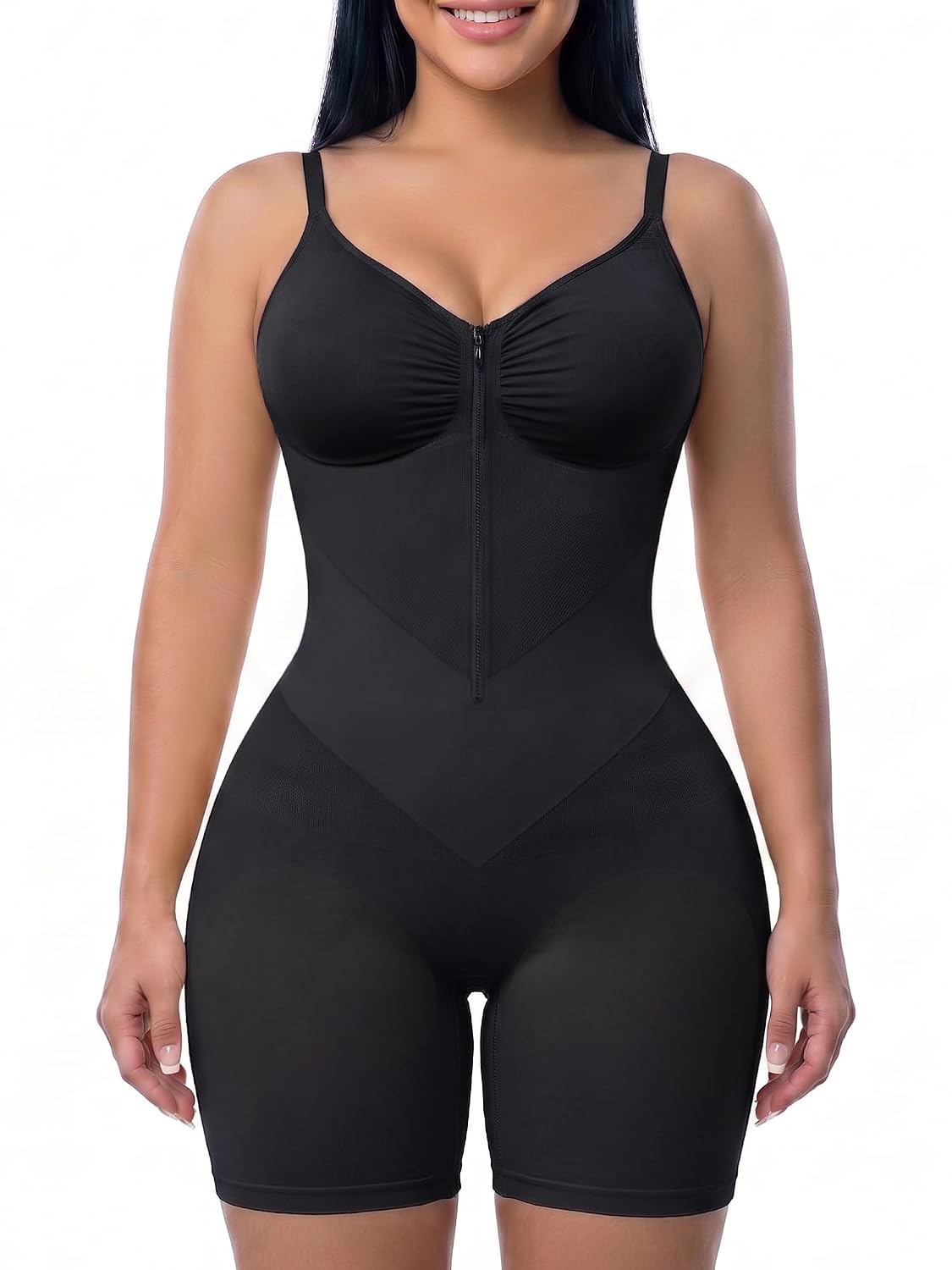 YIANNA V-Shaped Seamless Faja Bodysuit