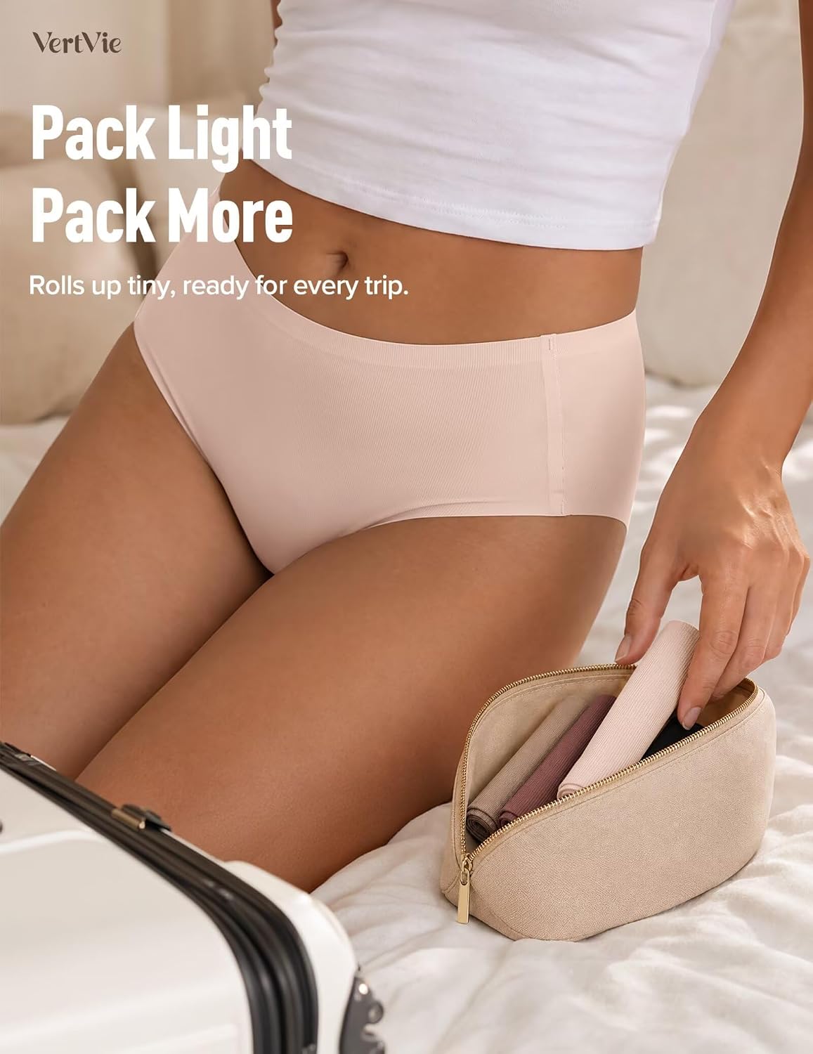Vertvie Seamless No Show Hipster Panties — image 7