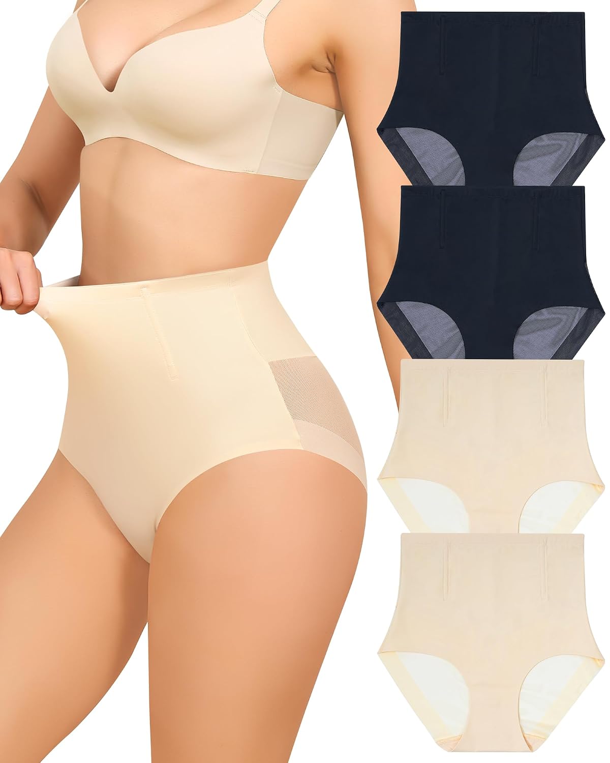 LEVAO High Waisted Tummy Control Shapewear