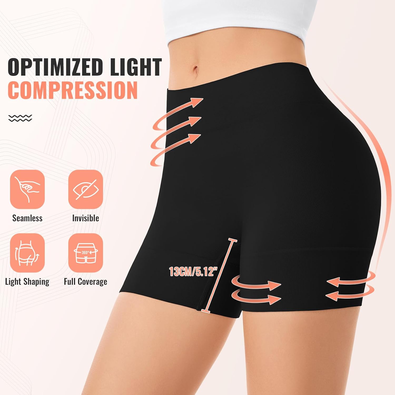 ForeverShaper Seamless Anti Chafing Slip Shorts — image 4