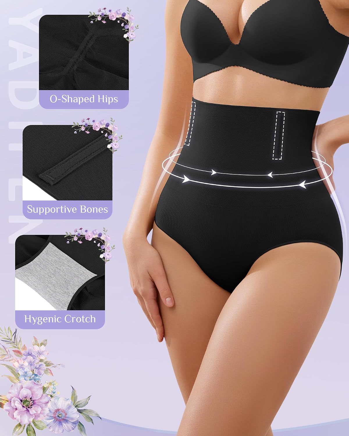 YADIFEN High Waisted Tummy Control Shapewear — image 2