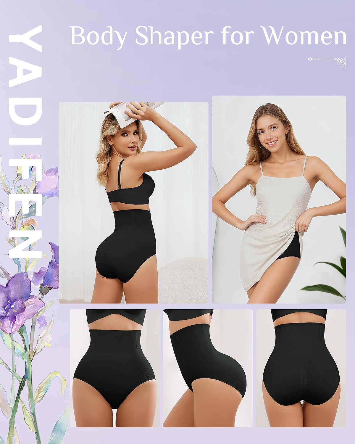 YADIFEN High Waisted Tummy Control Shapewear — image 6